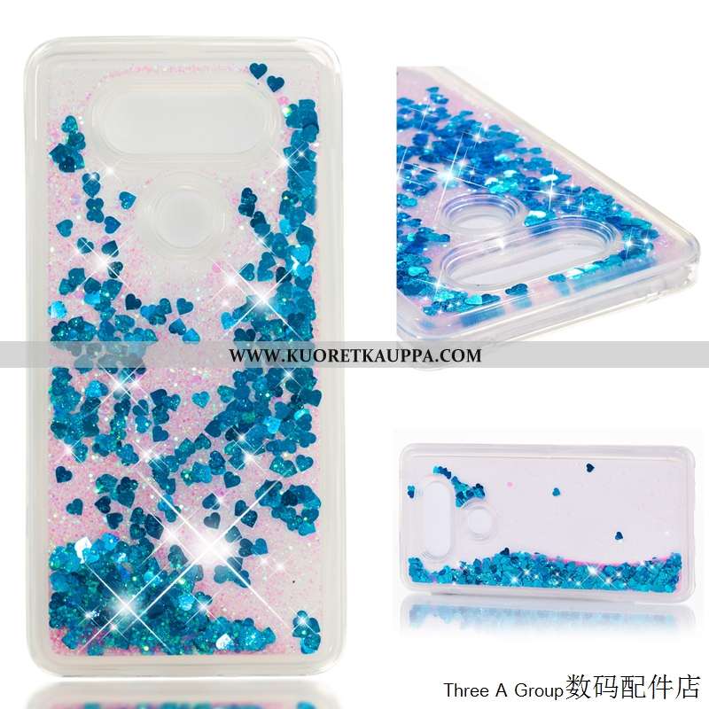 Kuori Lg V30, Kuoret Lg V30, Kotelo Lg V30 Pehmeä Neste Silikoni Jauhe Suojaus Pinkki