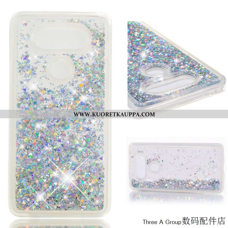 Kuori Lg V30, Kuoret Lg V30, Kotelo Lg V30 Pehmeä Neste Silikoni Jauhe Suojaus Pinkki