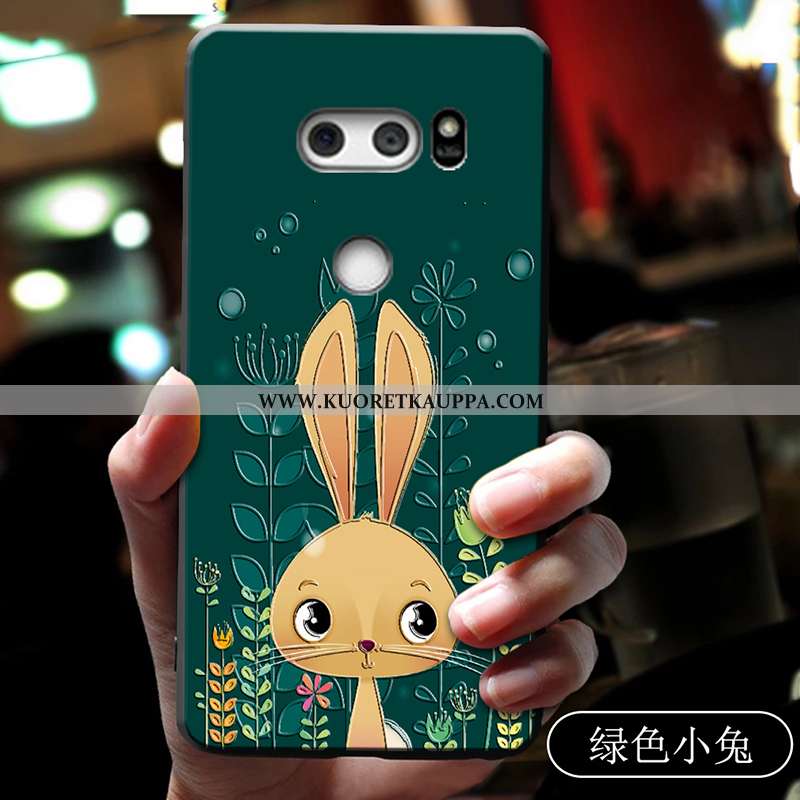 Kuori Lg V30, Kuoret Lg V30, Kotelo Lg V30 Pehmeä Neste Silikoni Sininen Suojaus