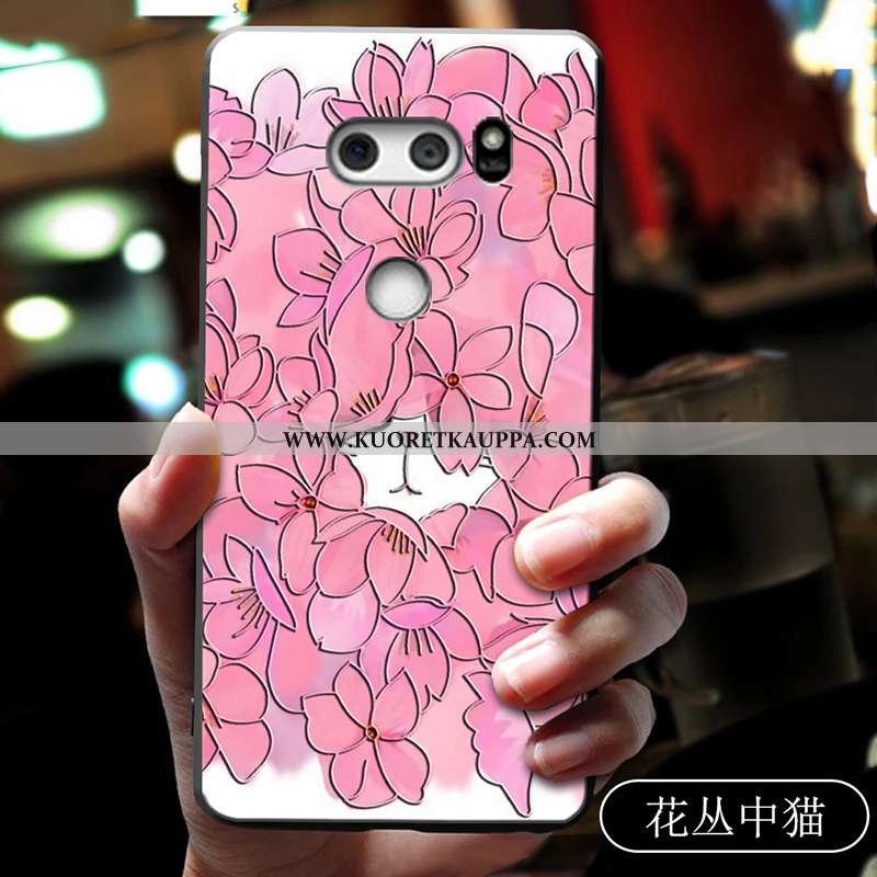 Kuori Lg V30, Kuoret Lg V30, Kotelo Lg V30 Pehmeä Neste Silikoni Sininen Suojaus