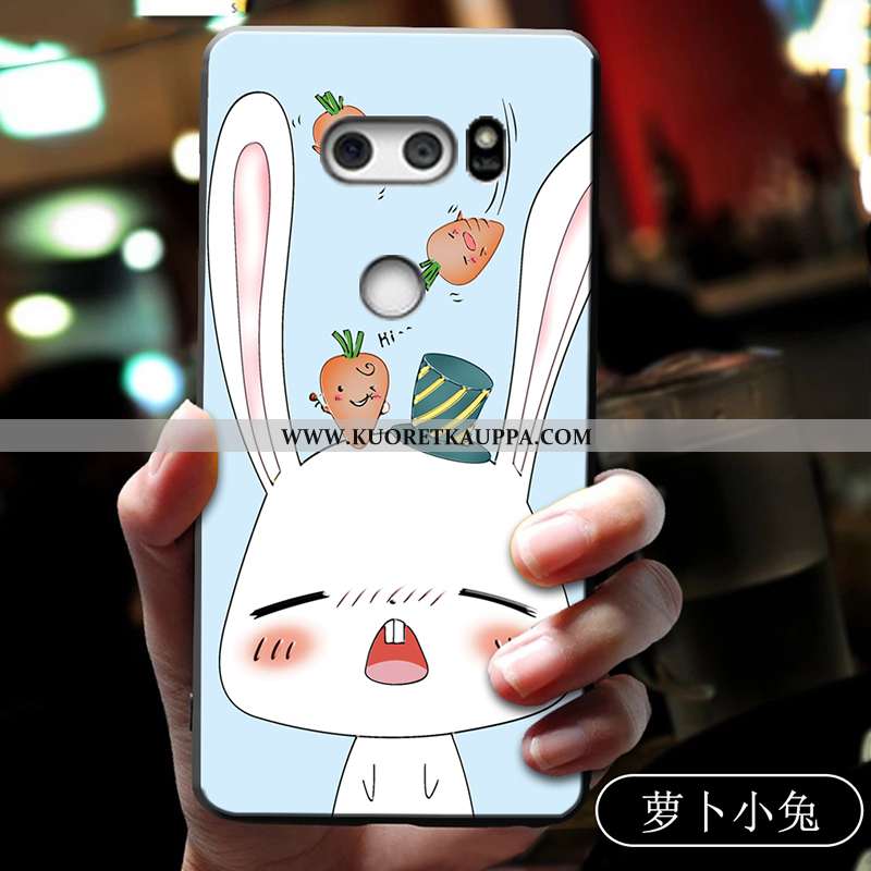 Kuori Lg V30, Kuoret Lg V30, Kotelo Lg V30 Pehmeä Neste Silikoni Sininen Suojaus