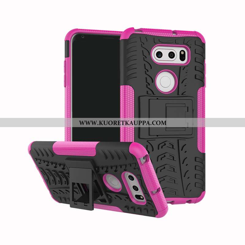 Kuori Lg V30, Kuoret Lg V30, Kotelo Lg V30 Silikoni Suojaus Tuki Mustat