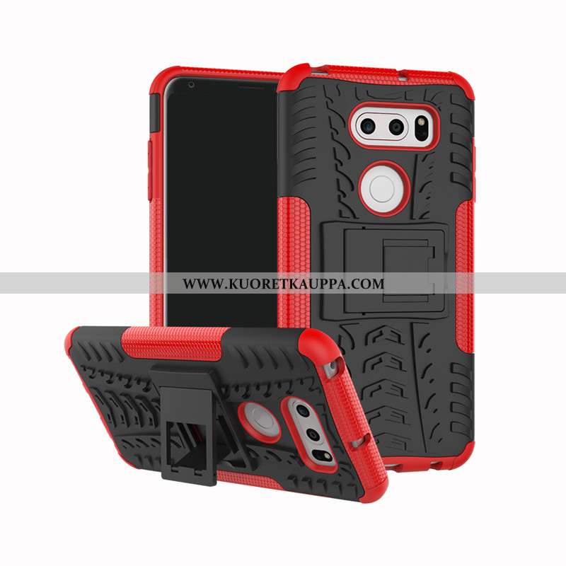 Kuori Lg V30, Kuoret Lg V30, Kotelo Lg V30 Silikoni Suojaus Tuki Mustat