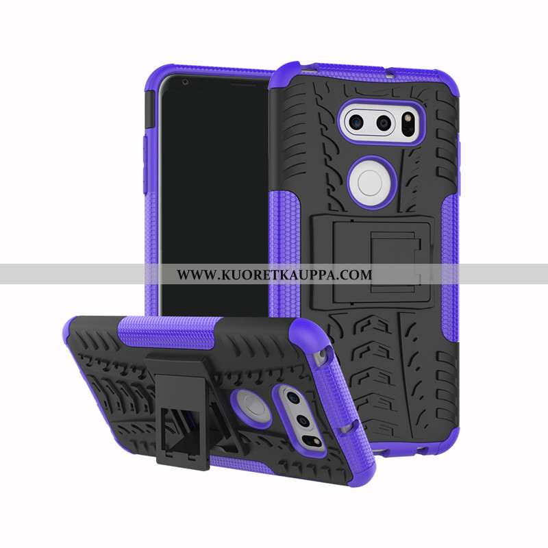 Kuori Lg V30, Kuoret Lg V30, Kotelo Lg V30 Silikoni Suojaus Tuki Mustat