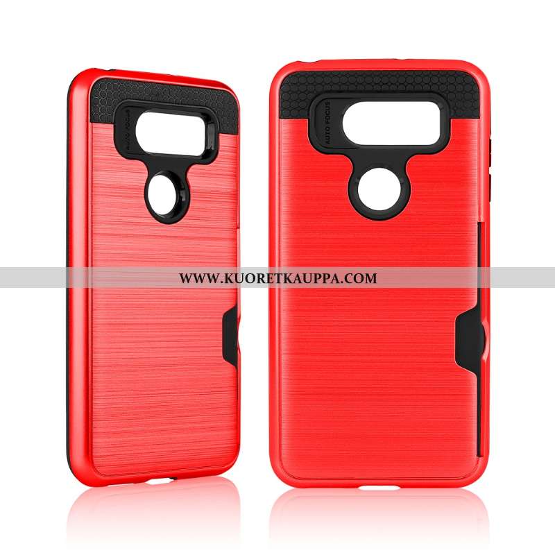 Kuori Lg V30, Kuoret Lg V30, Kotelo Lg V30 Suojaus Jauhe Puhelimen Kortti Pinkki