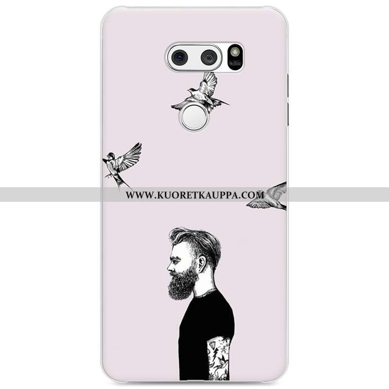 Kuori Lg V30, Kuoret Lg V30, Kotelo Lg V30 Suojaus Luova Kova Jauhe Rakastunut Pinkki