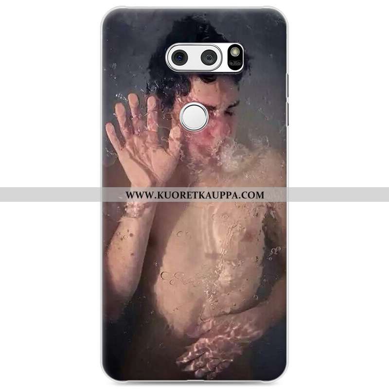 Kuori Lg V30, Kuoret Lg V30, Kotelo Lg V30 Suojaus Luova Kova Jauhe Rakastunut Pinkki