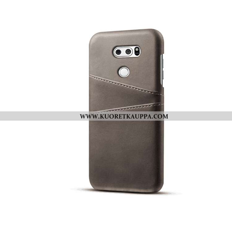 Kuori Lg V30, Kuoret Lg V30, Kotelo Lg V30 Suojaus Nahka Puhelimen Punainen