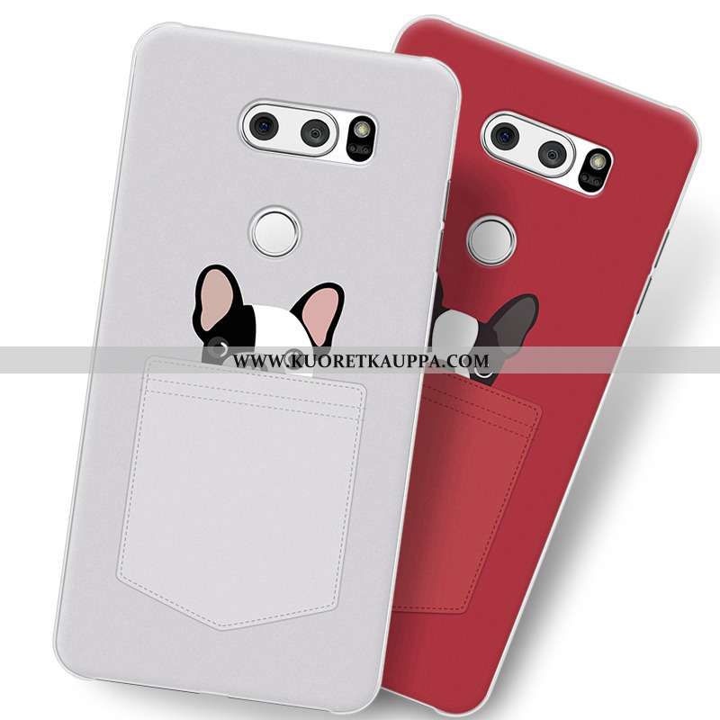 Kuori Lg V30, Kuoret Lg V30, Kotelo Lg V30 Suojaus Persoonallisuus Puhelimen Sarjakuva Harmaa