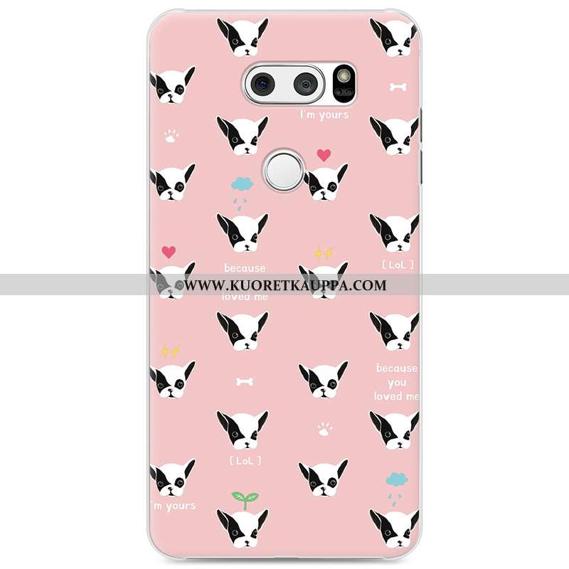 Kuori Lg V30, Kuoret Lg V30, Kotelo Lg V30 Suojaus Persoonallisuus Puhelimen Sarjakuva Harmaa