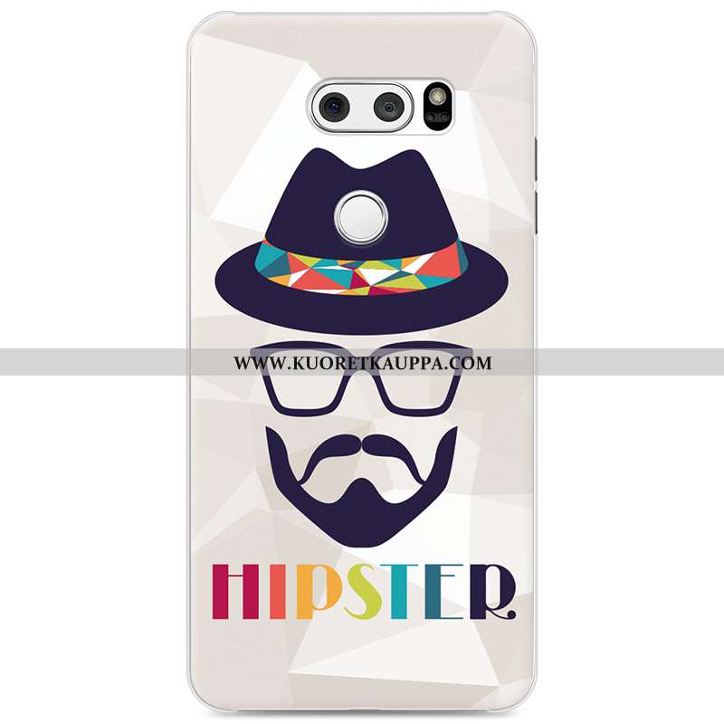 Kuori Lg V30, Kuoret Lg V30, Kotelo Lg V30 Suojaus Persoonallisuus Puhelimen Sarjakuva Harmaa