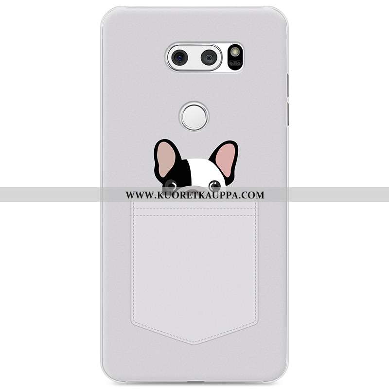 Kuori Lg V30, Kuoret Lg V30, Kotelo Lg V30 Suojaus Persoonallisuus Puhelimen Sarjakuva Harmaa