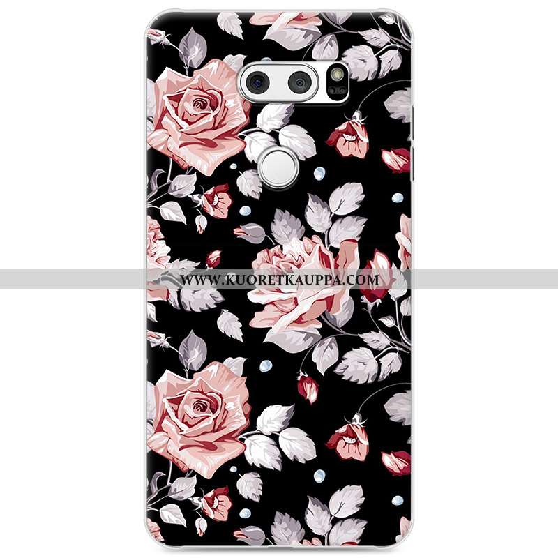 Kuori Lg V30, Kuoret Lg V30, Kotelo Lg V30 Suojaus Persoonallisuus Puhelimen Sarjakuva Harmaa