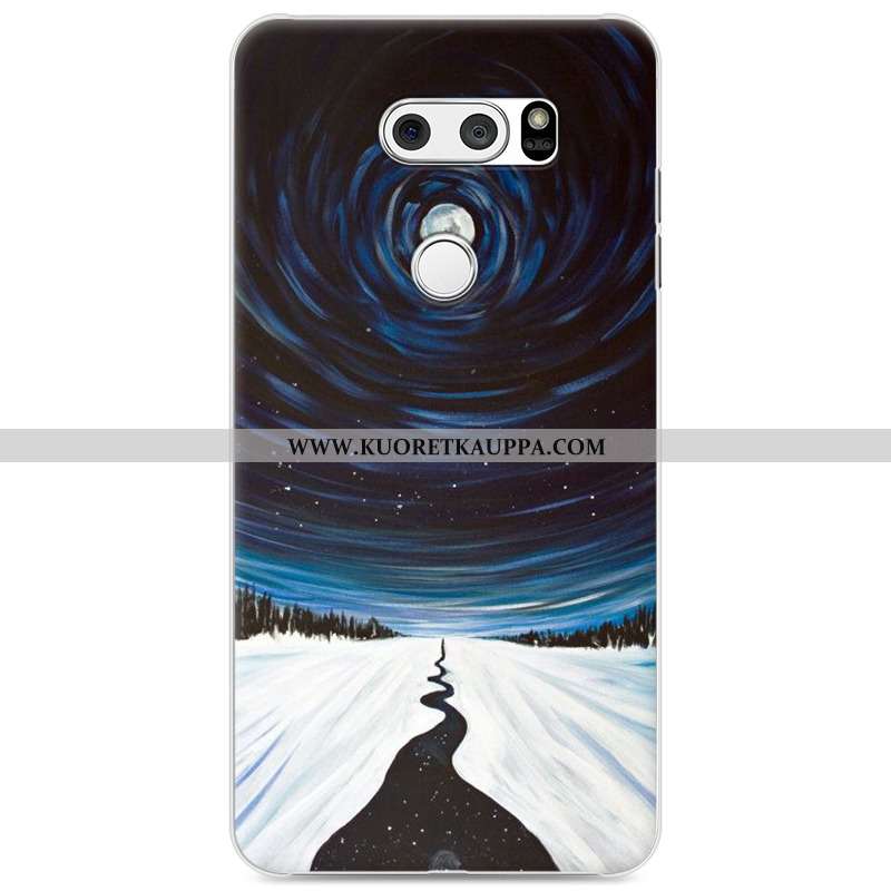 Kuori Lg V30, Kuoret Lg V30, Kotelo Lg V30 Suojaus Persoonallisuus Puhelimen Sarjakuva Harmaa