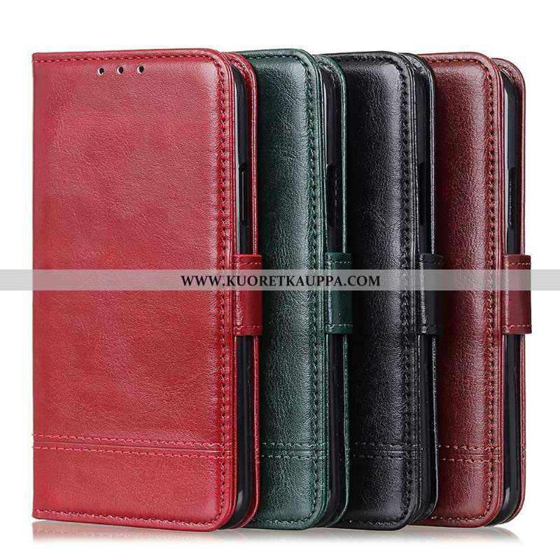 Kuori Moto E6 Plus, Kuoret Moto E6 Plus, Kotelo Moto E6 Plus Nahkakuori Kukkakuvio Suojaus Yksinkert