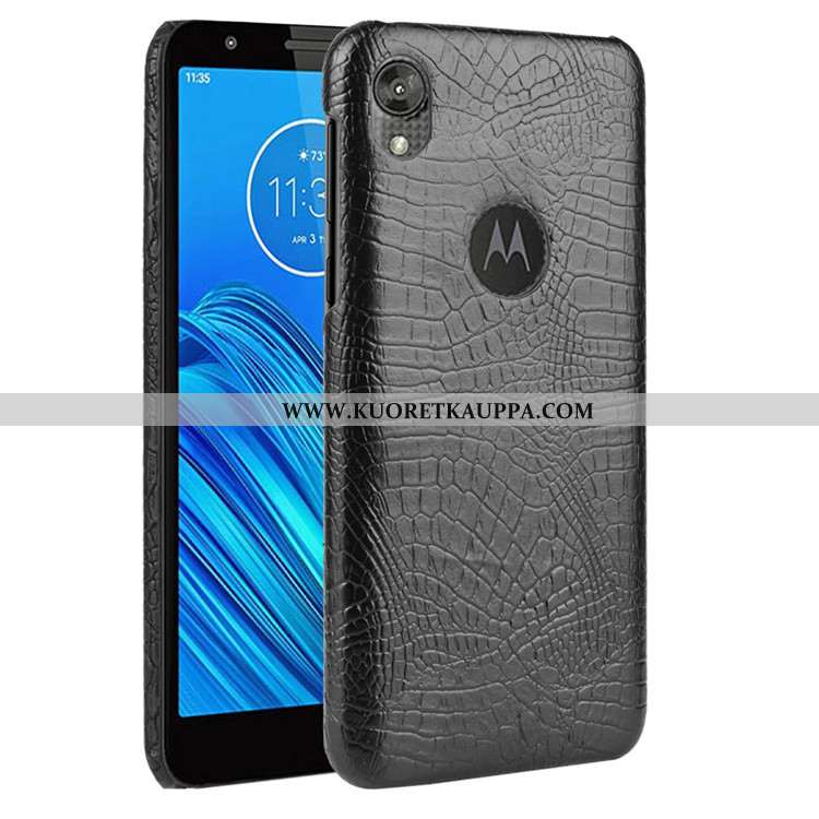 Kuori Moto E6 Plus, Kuoret Moto E6 Plus, Kotelo Moto E6 Plus Suuntaus Suojaus Musta Mustat