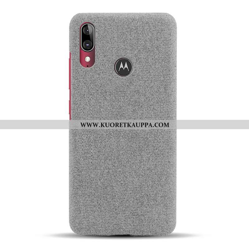 Kuori Moto E6 Plus, Kuoret Moto E6 Plus, Kotelo Moto E6 Plus Valo Suojaus Valo Punainen