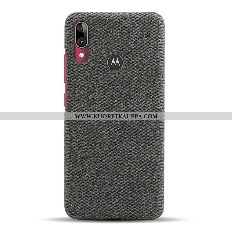 Kuori Moto E6 Plus, Kuoret Moto E6 Plus, Kotelo Moto E6 Plus Valo Suojaus Valo Punainen