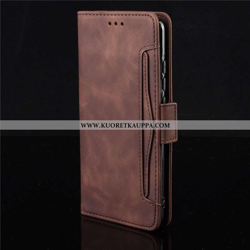 Kuori Moto G Pro, Kuoret Moto G Pro, Kotelo Moto G Pro Salkku Suojaus Musta Nahkakuori Mustat