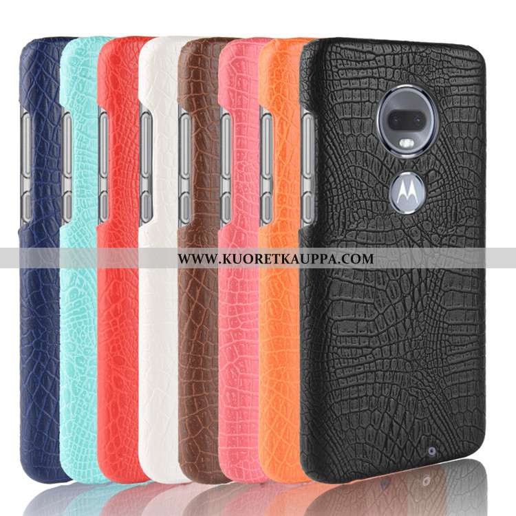 Kuori Moto G7, Kuoret Moto G7, Kotelo Moto G7 Kukkakuvio Luova Musta Puhelimen Liiketoiminta Mustat