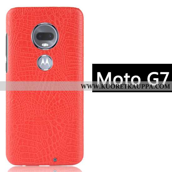 Kuori Moto G7, Kuoret Moto G7, Kotelo Moto G7 Kukkakuvio Luova Musta Puhelimen Liiketoiminta Mustat