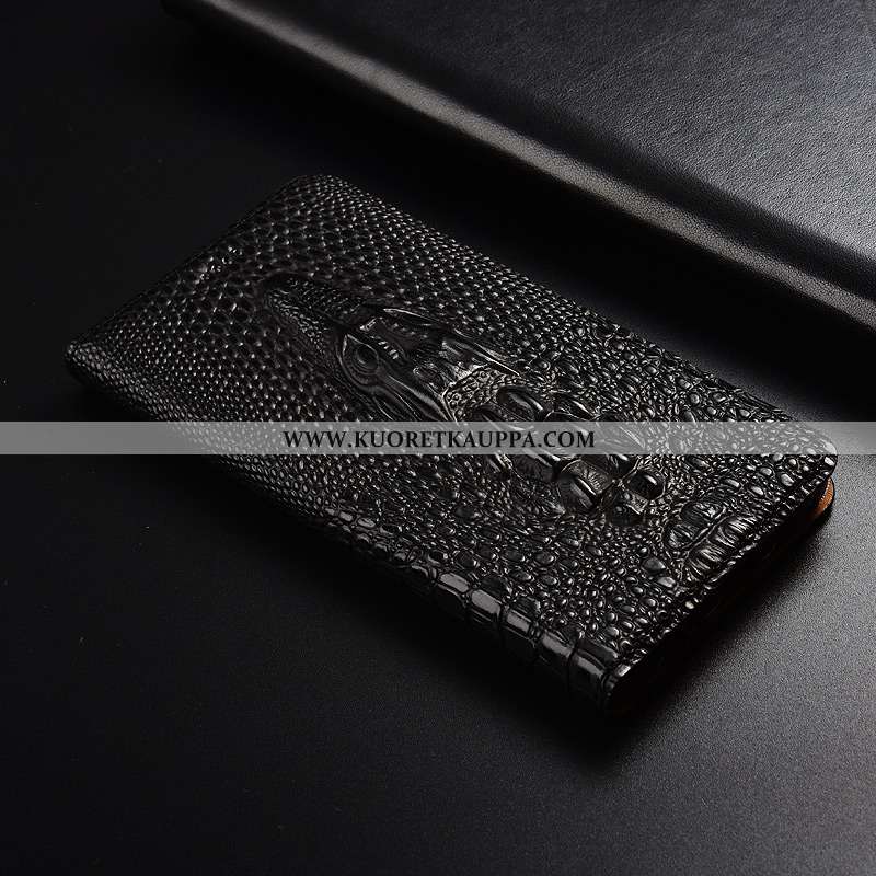 Kuori Moto G7, Kuoret Moto G7, Kotelo Moto G7 Nahkakuori Kukkakuvio Suojaus Puhelimen Sininen