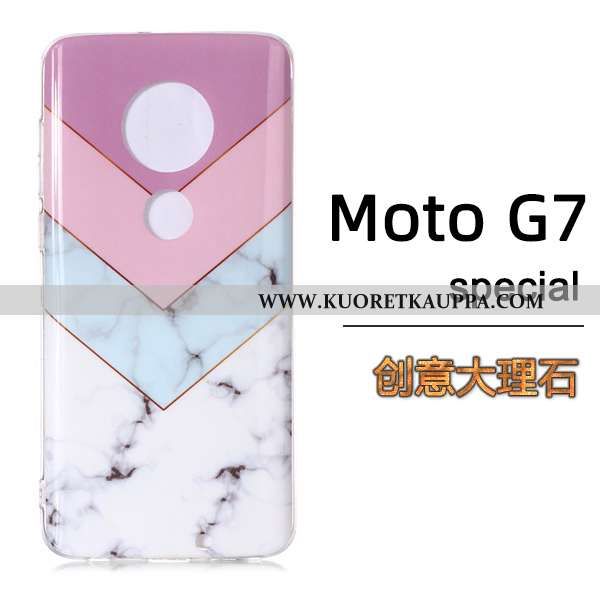 Kuori Moto G7, Kuoret Moto G7, Kotelo Moto G7 Tila Tuuli Eurooppa L Mustat