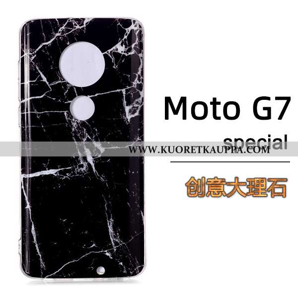 Kuori Moto G7, Kuoret Moto G7, Kotelo Moto G7 Tila Tuuli Eurooppa L Mustat