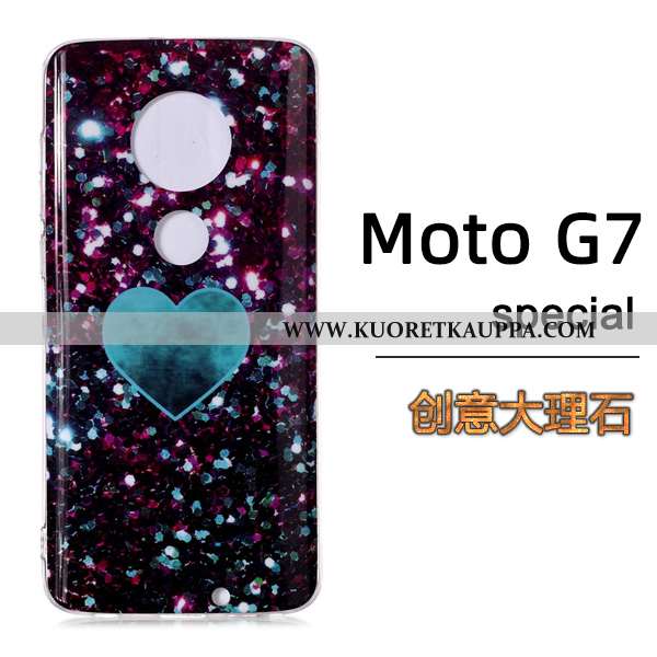 Kuori Moto G7, Kuoret Moto G7, Kotelo Moto G7 Tila Tuuli Eurooppa L Mustat