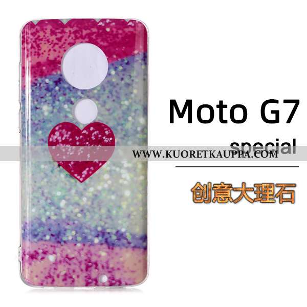 Kuori Moto G7, Kuoret Moto G7, Kotelo Moto G7 Tila Tuuli Eurooppa L Mustat
