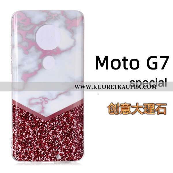 Kuori Moto G7, Kuoret Moto G7, Kotelo Moto G7 Tila Tuuli Eurooppa L Mustat