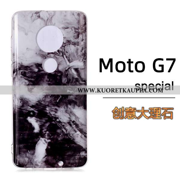 Kuori Moto G7, Kuoret Moto G7, Kotelo Moto G7 Tila Tuuli Eurooppa L Mustat