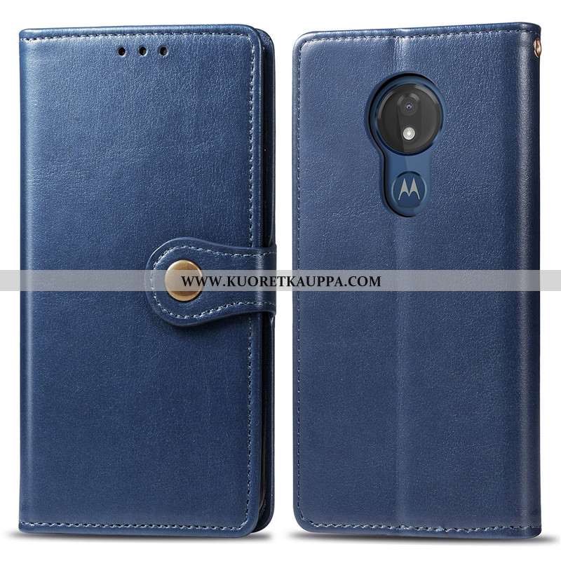 Kuori Moto G7 Play, Kuoret Moto G7 Play, Kotelo Moto G7 Play Nahkakuori Ripustettavat Koristeet Suoj