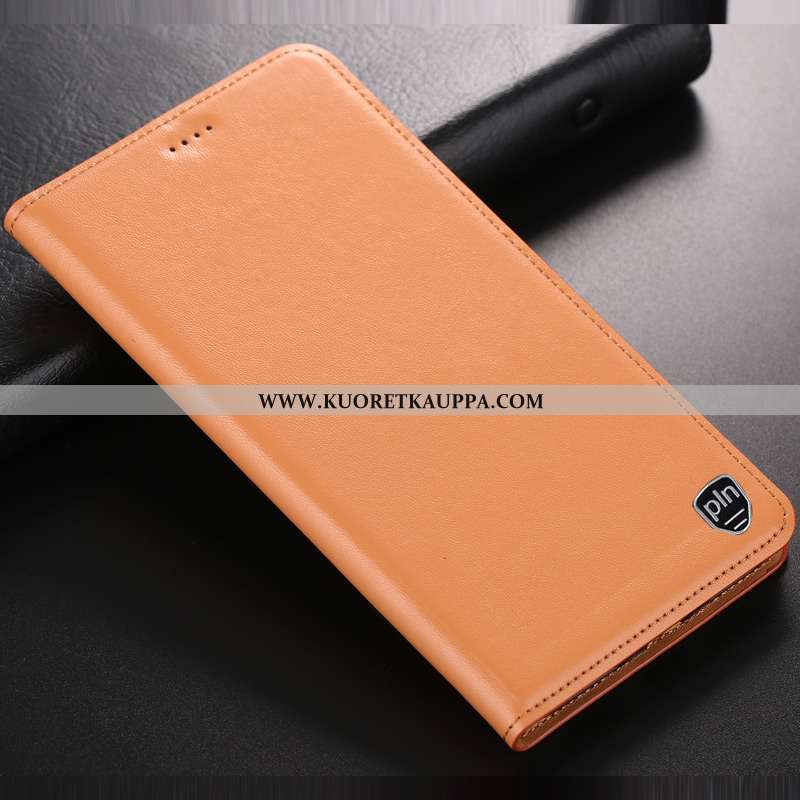 Kuori Moto G7 Play, Kuoret Moto G7 Play, Kotelo Moto G7 Play Nahkakuori Suojaus Murtumaton Punainen