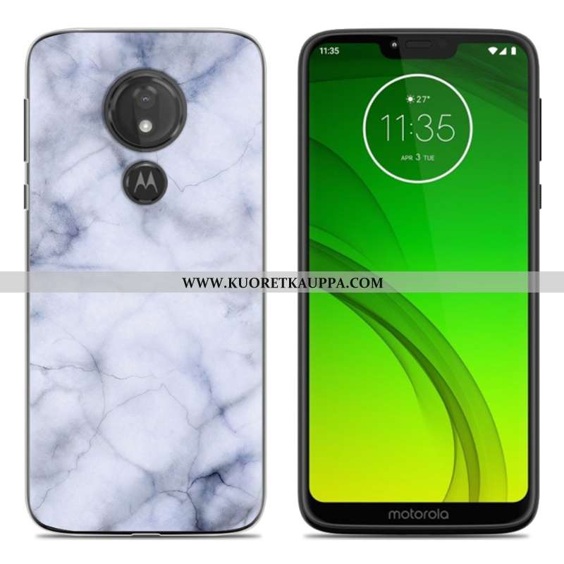 Kuori Moto G7 Play, Kuoret Moto G7 Play, Kotelo Moto G7 Play Sarjakuva Pehmeä Neste Murtumaton Maala