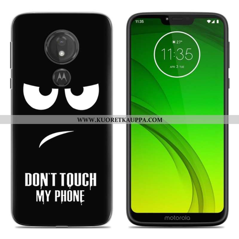 Kuori Moto G7 Play, Kuoret Moto G7 Play, Kotelo Moto G7 Play Sarjakuva Pehmeä Neste Murtumaton Maala