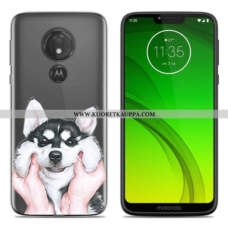 Kuori Moto G7 Play, Kuoret Moto G7 Play, Kotelo Moto G7 Play Sarjakuva Pehmeä Neste Murtumaton Maala