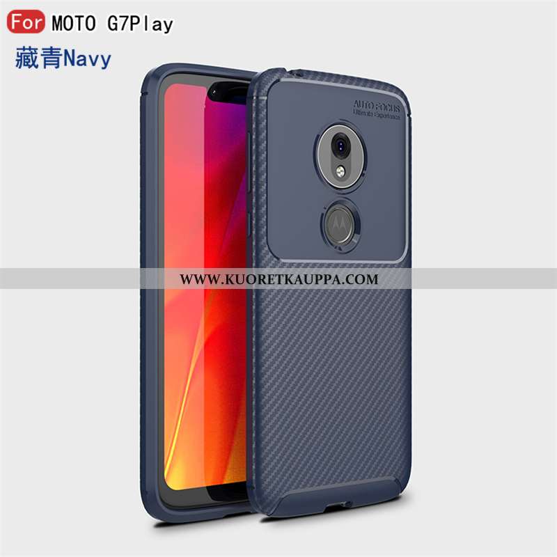 Kuori Moto G7 Play, Kuoret Moto G7 Play, Kotelo Moto G7 Play Suuntaus Pehmeä Neste Silikoni Suojaus 