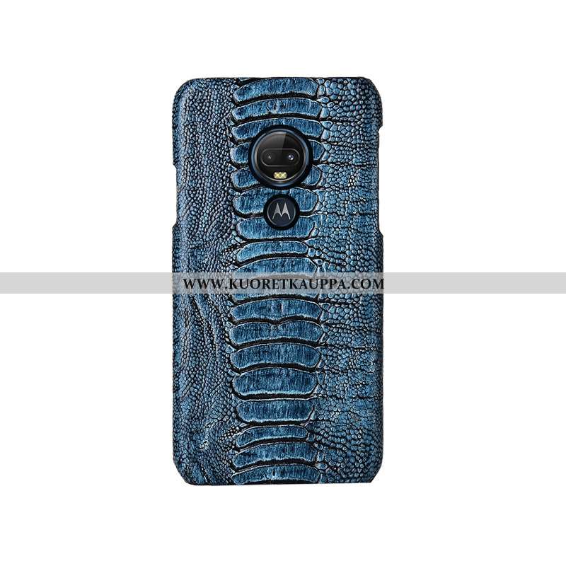 Kuori Moto G7 Plus, Kuoret Moto G7 Plus, Kotelo Moto G7 Plus Luova Aito Nahka Persoonallisuus Puheli