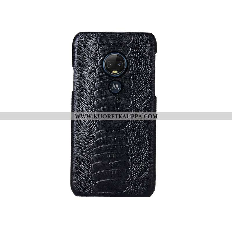 Kuori Moto G7 Plus, Kuoret Moto G7 Plus, Kotelo Moto G7 Plus Luova Aito Nahka Persoonallisuus Puheli
