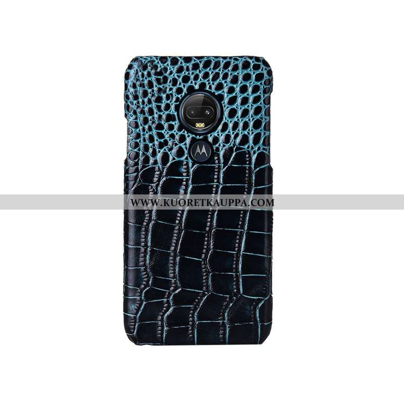 Kuori Moto G7 Plus, Kuoret Moto G7 Plus, Kotelo Moto G7 Plus Luova Aito Nahka Tila Kukkakuvio Ylelli