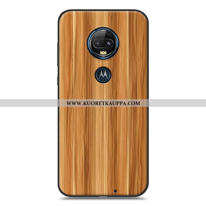 Kuori Moto G7 Plus, Kuoret Moto G7 Plus, Kotelo Moto G7 Plus Luova Kukkakuvio Puhelimen Pehmeä Neste