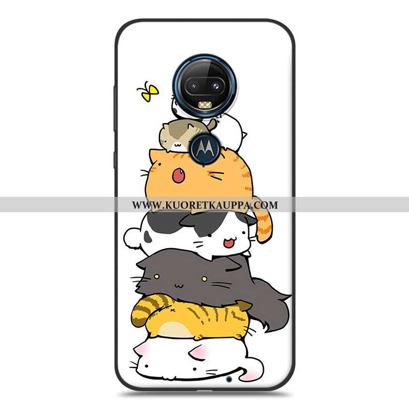 Kuori Moto G7 Plus, Kuoret Moto G7 Plus, Kotelo Moto G7 Plus Silikoni Suojaus Luova Pehmeä Neste Sar