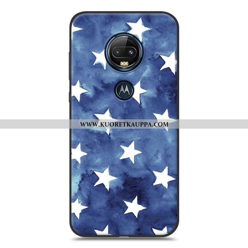 Kuori Moto G7 Plus, Kuoret Moto G7 Plus, Kotelo Moto G7 Plus Silikoni Suojaus Luova Pehmeä Neste Sar
