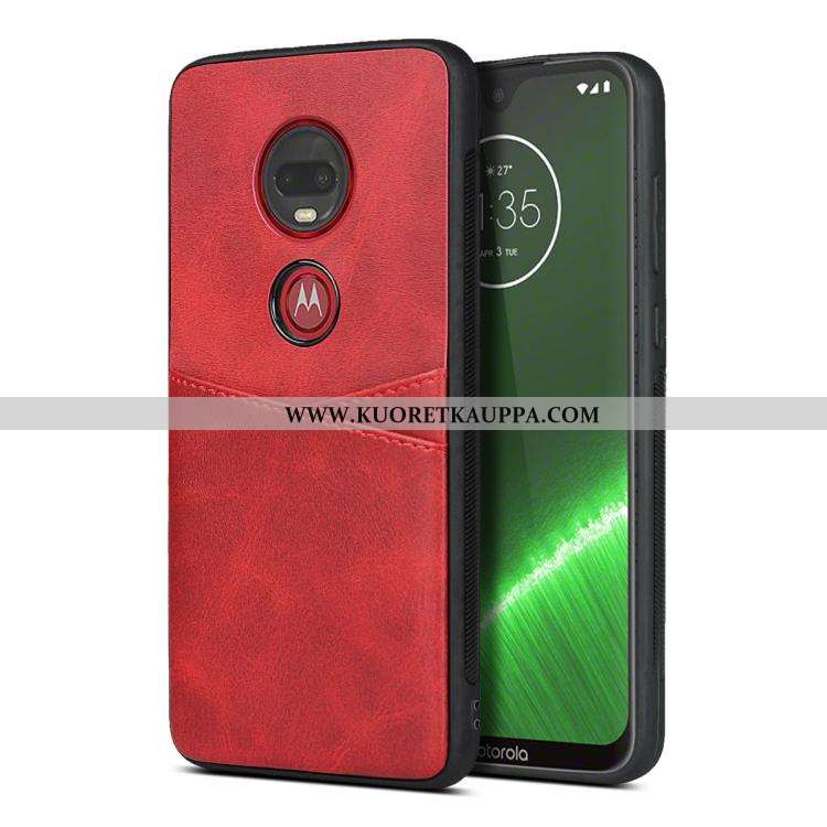 Kuori Moto G7 Plus, Kuoret Moto G7 Plus, Kotelo Moto G7 Plus Silikoni Suojaus Puhelimen Kortti Kelta