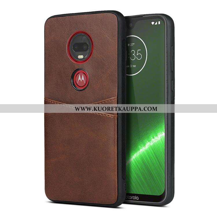 Kuori Moto G7 Plus, Kuoret Moto G7 Plus, Kotelo Moto G7 Plus Silikoni Suojaus Puhelimen Kortti Kelta