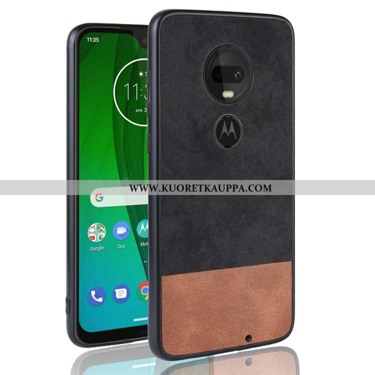 Kuori Moto G7 Plus, Kuoret Moto G7 Plus, Kotelo Moto G7 Plus Suojaus All Inclusive Musta Puhelimen M