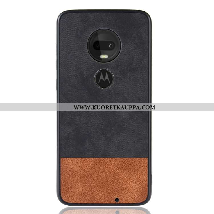Kuori Moto G7 Plus, Kuoret Moto G7 Plus, Kotelo Moto G7 Plus Suojaus All Inclusive Musta Puhelimen M