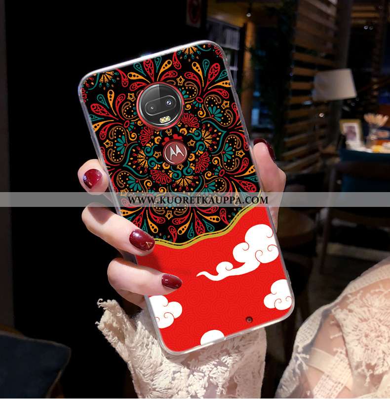 Kuori Moto G7 Plus, Kuoret Moto G7 Plus, Kotelo Moto G7 Plus Suuntaus Pehmeä Neste Suojaus All Inclu