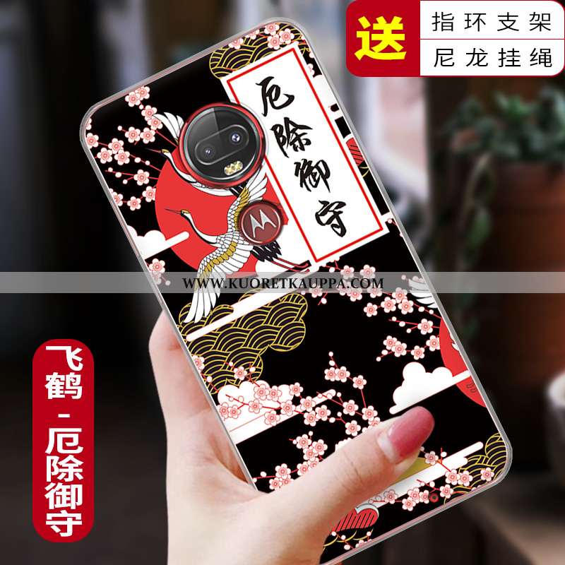 Kuori Moto G7 Plus, Kuoret Moto G7 Plus, Kotelo Moto G7 Plus Suuntaus Pehmeä Neste Suojaus All Inclu